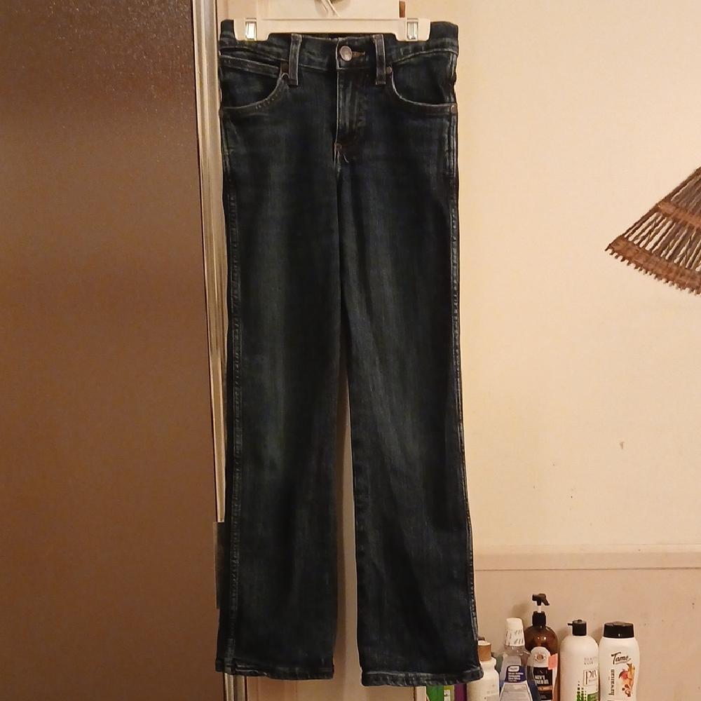 Wrangler Retro/ Relaxed Boot‎ ( Sz.9 slim)Dark Blue Jeans. Boys